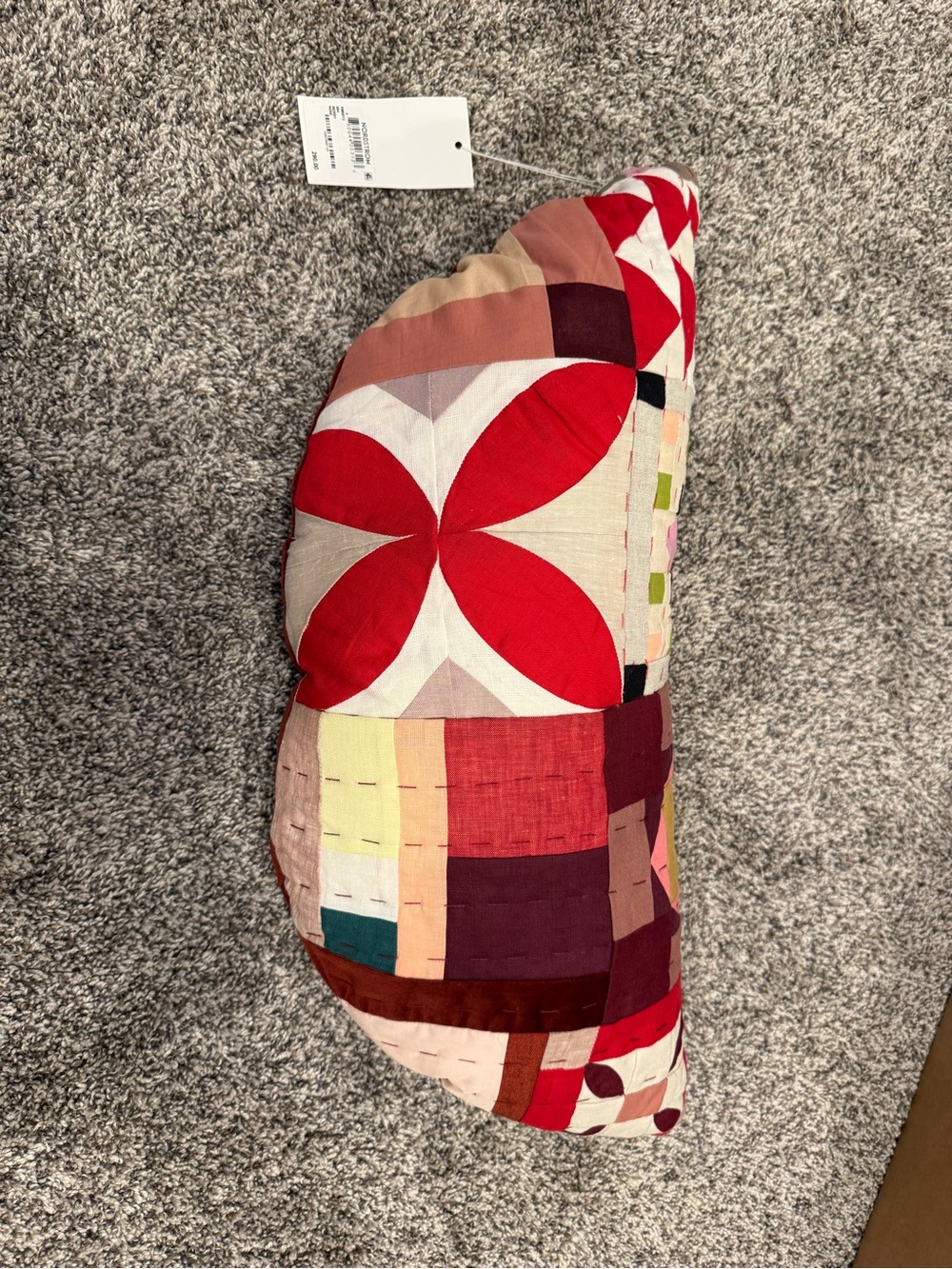 Thompson Street Studio Patchwork Pillow Berry Set of 2 NWT Nordstrom $580